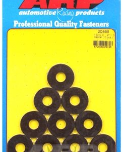 ".471"id 1.30"od .120"th no chamfer black washer" (10pcs)