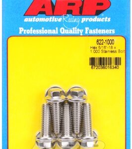 "5/16"" 18 x 1.000 hex ss bolts"