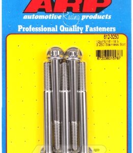 "5/16"" 18 x 3.250 12pt ss bolts" (5pcs)