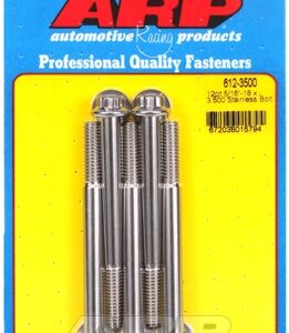 "5/16"" 18 x 3.500 12pt ss bolts" (5pcs)