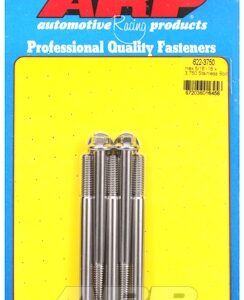 "5/16"" 18 x 3.750 hex ss bolts"