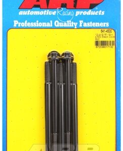 "5/16"" 18 x 4.500 12pt black oxide bolts" (5pcs)
