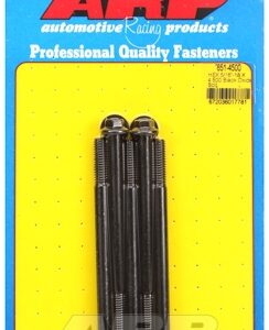 "5/16"" 18 x 4.500 hex black oxide bolts" (5pcs)