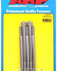 "5/16"" 18 x 4.750 12pt ss bolts" (5pcs)