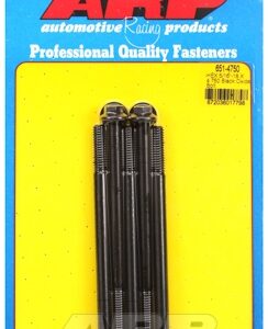 "5/16"" 18 x 4.750 hex black oxide bolts" (5pcs)