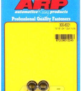 "5/16"" 24 12pt nut kit" (2pcs)