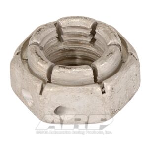 5/16 24 high tech self locking hex 1/2ht drilled nut kit