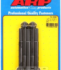 "5/16"" 24 x 3.250 12pt black oxide bolts" (5pcs)