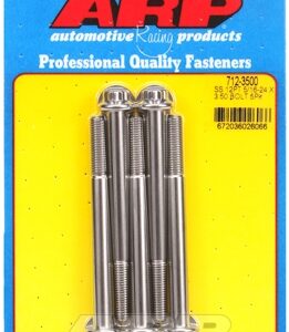 "5/16"" 24 x 3.500 12pt ss bolts" (5pcs)