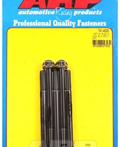 "5/16"" 24 x 4.000 12pt black oxide bolts" (5pcs)