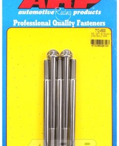 "5/16"" 24 x 4.500 12pt ss bolts" (5pcs)