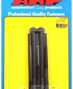 "5/16"" 24 x 4.750 12pt black oxide bolts" (5pcs)