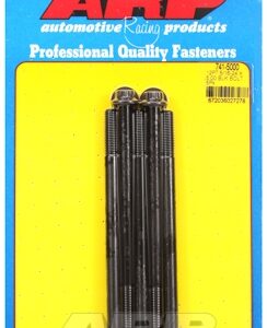 "5/16"" 24 x 5.000 12pt black oxide bolts" (5pcs)