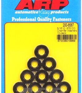"5/16" id .675" od .120"th chamfer washers" (10pcs)