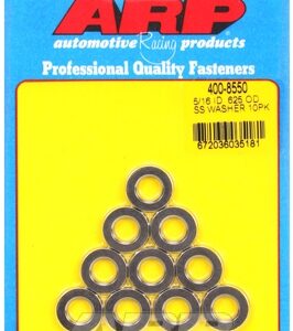 "5/16"id .625"od .120"th ss washers (10pcs)