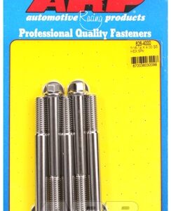 "7/16"" 14 x 4.000 hex ss bolts" (5pcs)