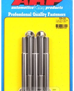 "7/16"" 14 x 4.250 hex ss bolts" (5pcs)