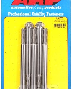 "7/16"" 14 x 5.000 12pt 1/2 wrenching ss bolts" (5pcs)
