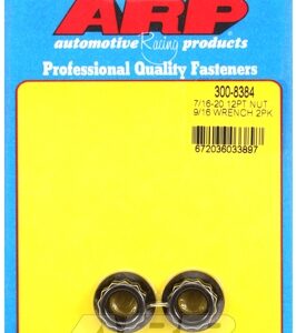 "7/16"" 20. 9/16"" socket 12pt nut kit" (2pcs)