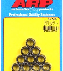 7/16" 20. low head. .600 flange od 12pt nut kit (10pcs)