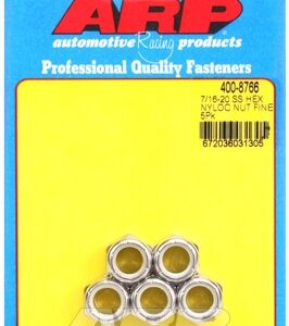 "7/16"" 20 ss fine hex nut kit" (5pcs)