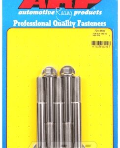 "7/16"" 20 x 3.500 hex ss bolts" (5pcs)