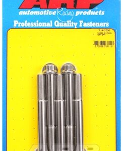 "7/16"" 20 x 3.750 12pt ss bolts" (5pcs)