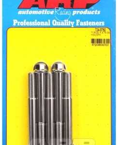 "7/16"" 20 x 3.750 hex ss bolts" (5pcs)