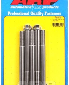"7/16"" 20 x 4.750 hex ss bolts" (5pcs)
