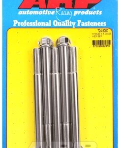 "7/16"" 20 x 5.000 hex ss bolts" (5pcs)