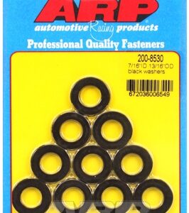 7/16"id 13/16"od .120"th black washers (10pcs)