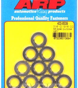 "7/16"id 13/16"od .120"th ss washers (10pcs)