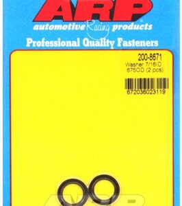 "7/16"id 5/8"od .062"th chamfer con rod washer" (2pcs)