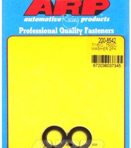 "7/16""id .750""od black washers"