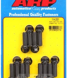 amc 290 343 390 intake manifold bolt kit