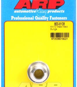 an10 male aluminum weld bung