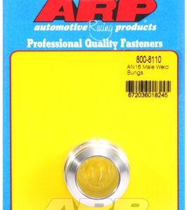 an16 male aluminum weld bung