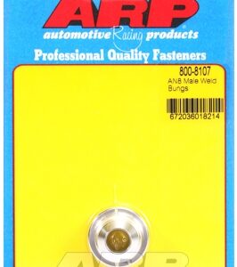 an8 male aluminum weld bung
