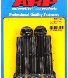 arp 1/2" 13 x 2.750 hex black oxide bolts (5pcs)