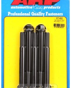 arp 1/2" 13 x 4.500 hex black oxide bolts (5pcs)