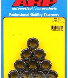 arp 1/2 20 hex nut kit (10pcs)