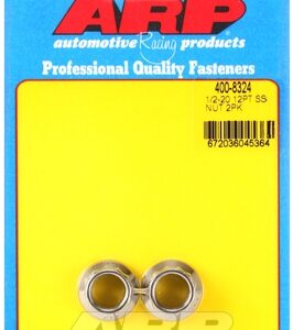 arp 1/2 20 ss 12pt nut kit