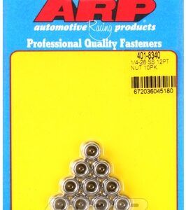 arp 1/4 20 ss 12pt nut kit