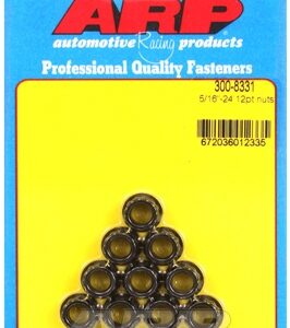 arp "5/16"" 24 12pt nut kit" (10pcs)