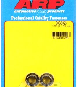 arp 7/16" 20 12pt nut kit (2 pcs)