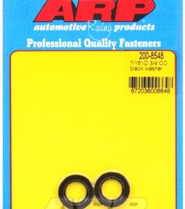 arp "7/16"id 3/4"od .120"th black washers" (2pcs)