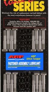 arp bb chevy 8.1l m10 arp2000 pro wave loc rod bolt kit