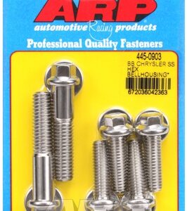 arp bellhousing bolt kit chrysler bb ss hex