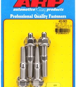 arp bellhousing stud kit 7/16 ss hex