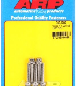 arp bolt 10 24 x 1.000" ss 12pt 5 pcs.